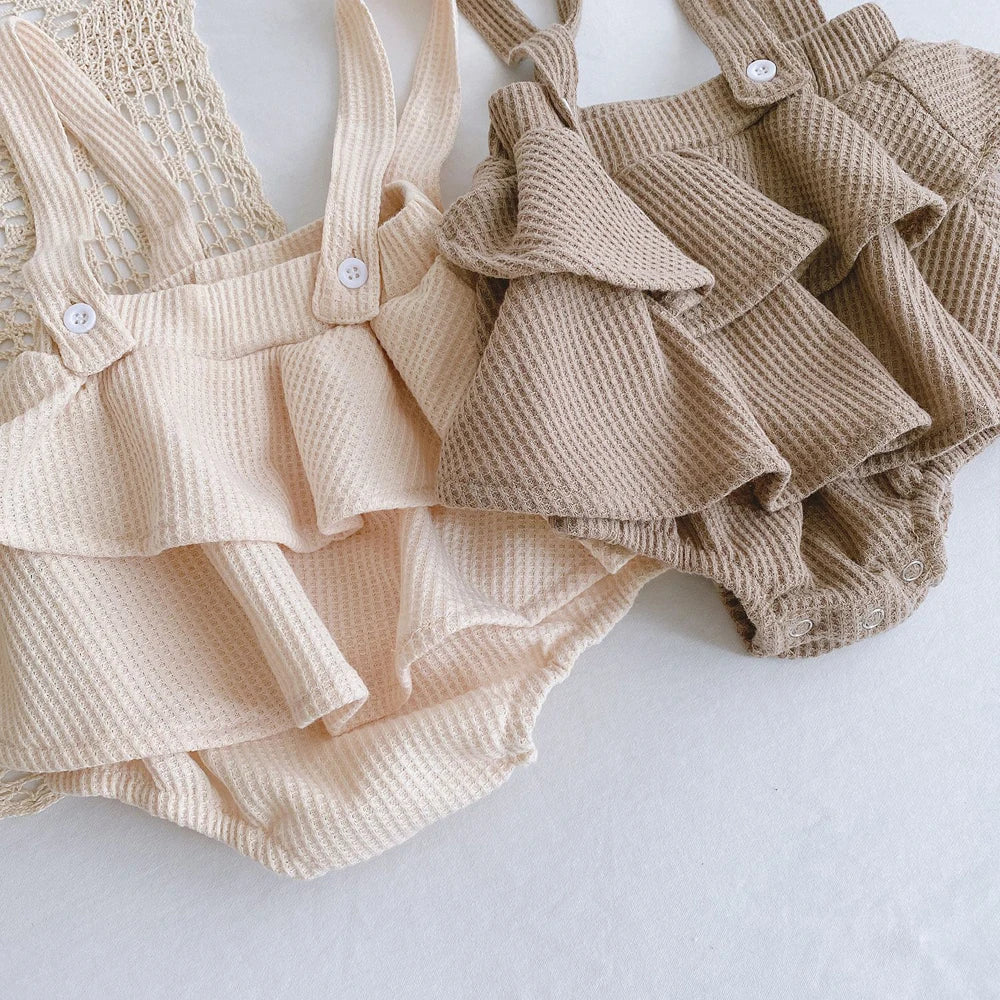 Newborn Baby Ruffles Bloomers Spring Autumn