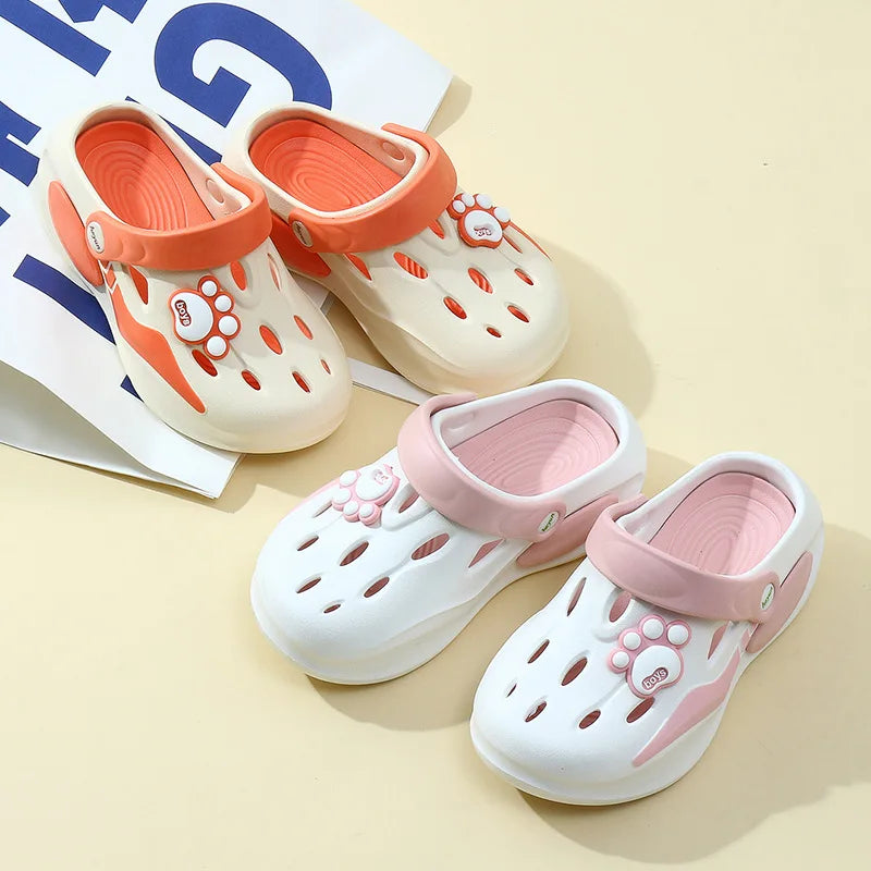 Kids  Chunky Platform Sandals – Thick Sole EVA Non-Slip Shoes