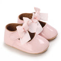 Baby Girl Bow Flats – Soft Sole Non-Slip First-Step Sandals
