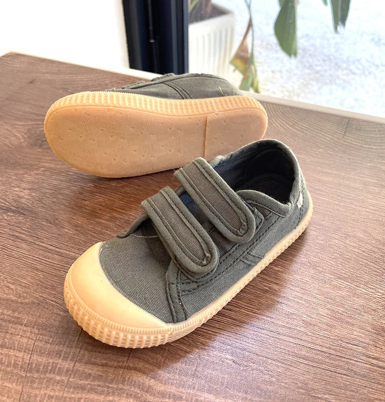Toddler Kids Retro Canvas Sneakers
