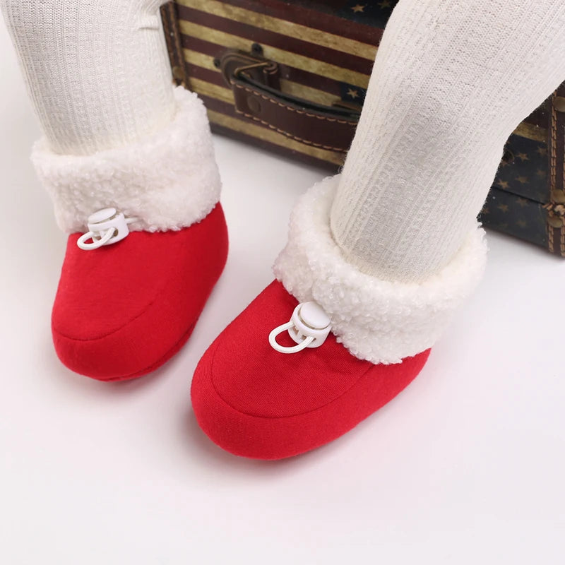 Winter Newborn Baby Cotton Booties