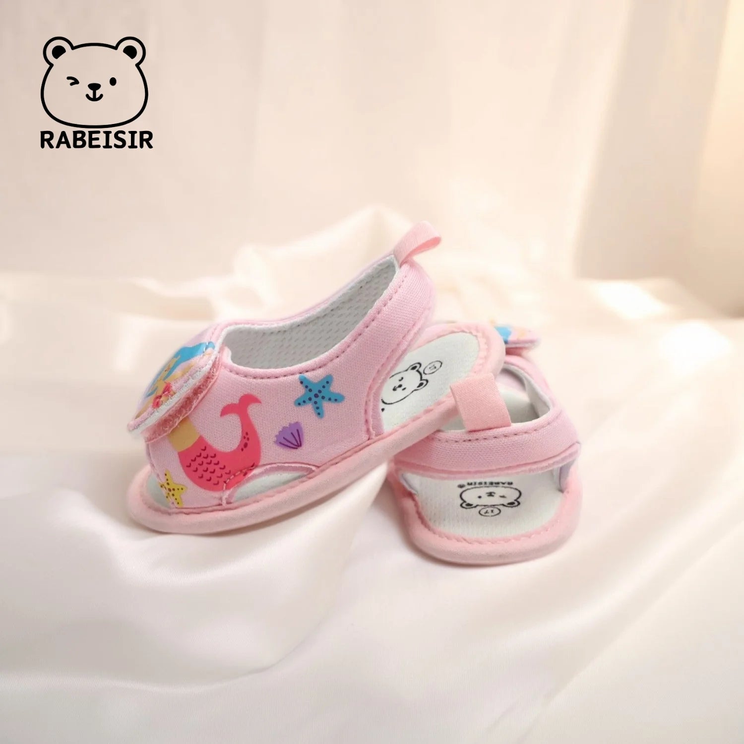 Baby Girl Summer Sandals (0–18M) – Princess Watermelon Cloth Shoes