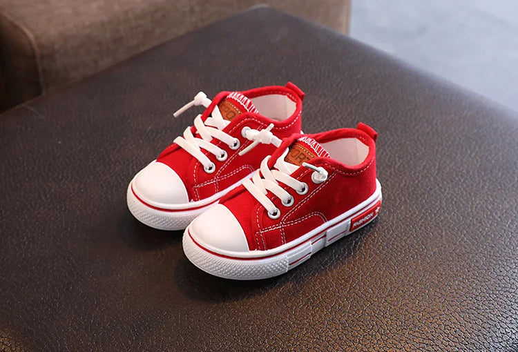 Kids’ Canvas Shoes – Breathable Casual Sneakers