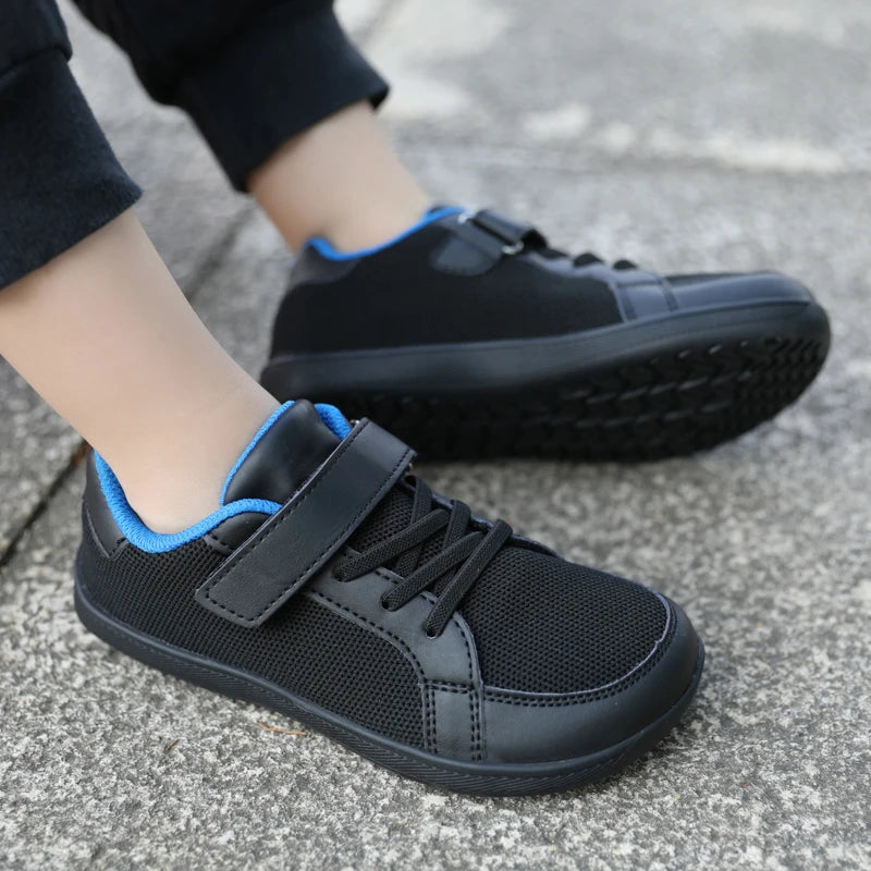 Kids’ Barefoot Sneakers – Wide Toe Minimalist Shoes