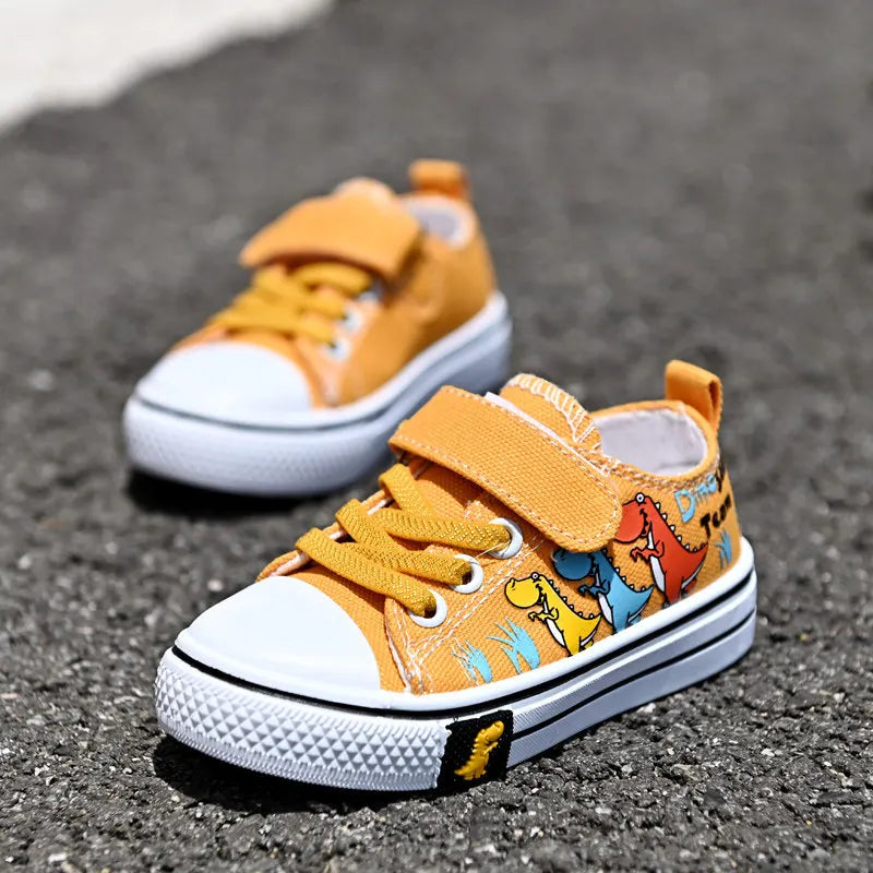 Kids Four-Season Sneakers – Breathable Soft-Soled Casual Shoes