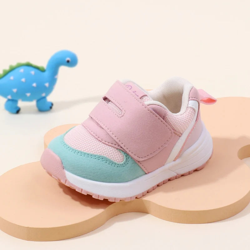 Kids  Prewalker Sneakers – Rubber Sole Anti-Slip Casual Shoes