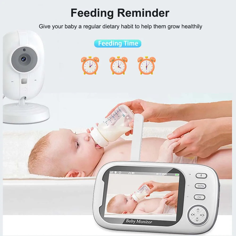 Baby Monitor Camera – 2.4G, Temperature & Talk