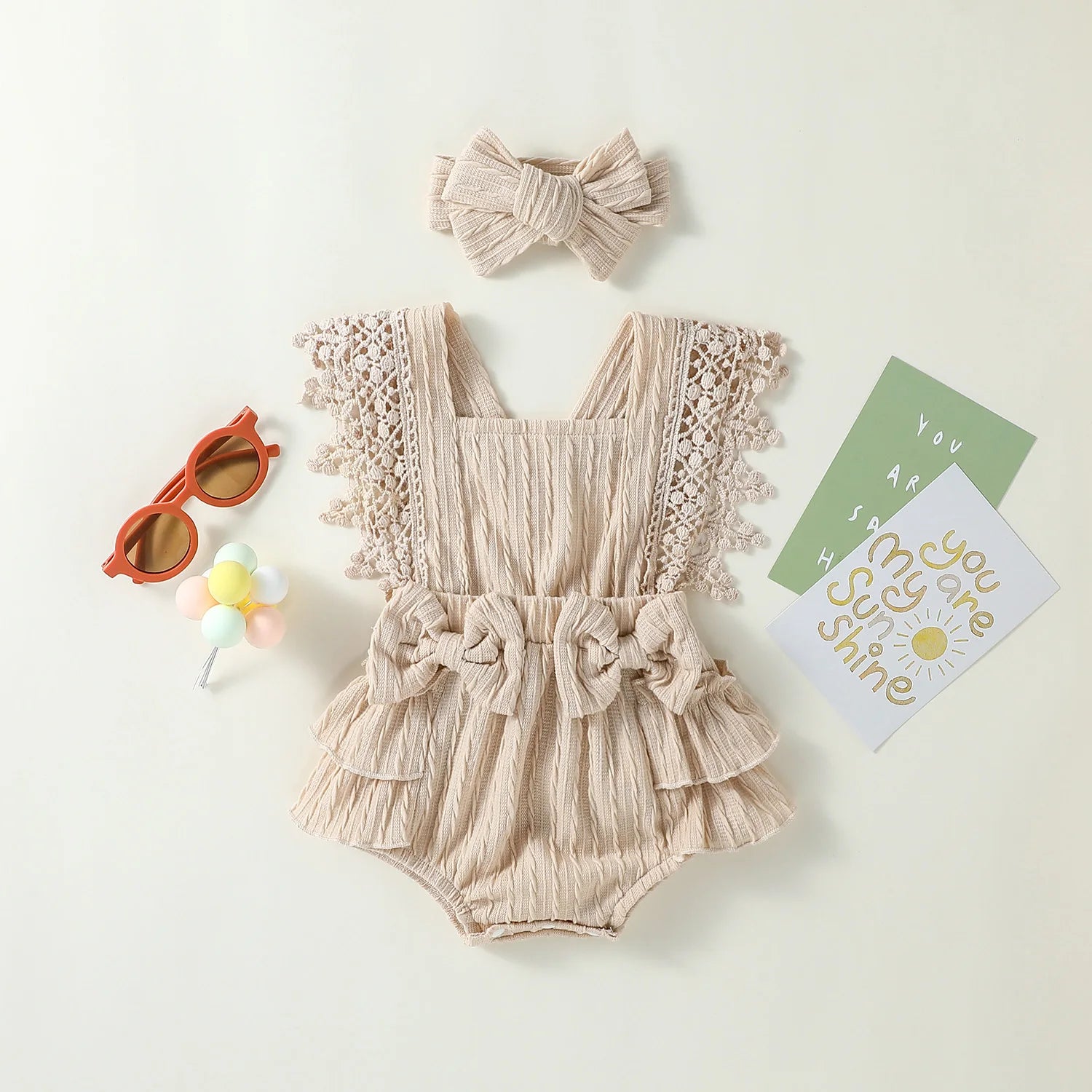 Sleeveless Solid With Bow Fashion  Outdoor Streetwear Dress