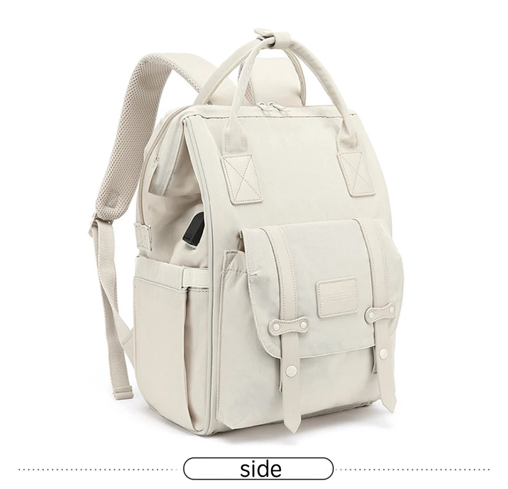 Maternity Diaper Backpack for Travel – Waterproof with Stroller Hooks