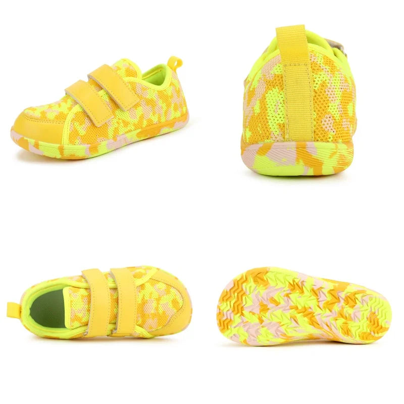 Kids’ Minimalist Barefoot Sneakers – Wide Toe, Zero Drop