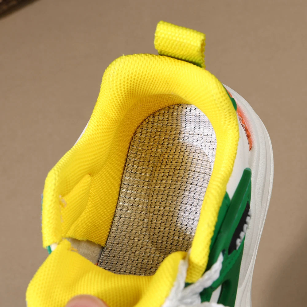 Kids’ Spring Sneakers – Soft Sole, Breathable Sports Shoes