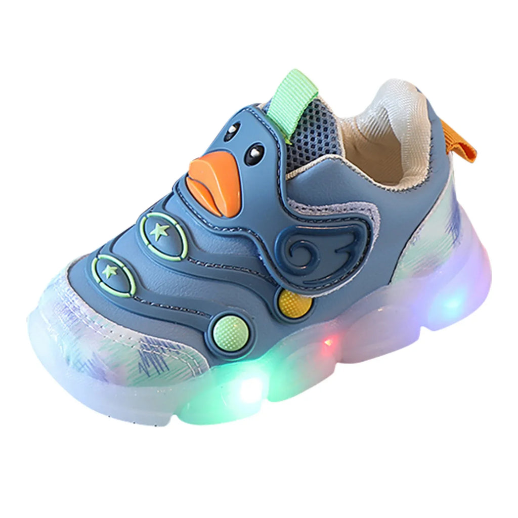 Kids’ LED Sneakers – Breathable, Light-Up Shoes