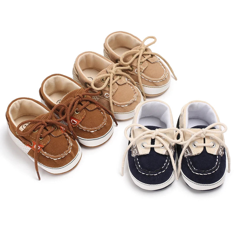 Baby Canvas Shoes – Soft Sole Casual Walking Sneakers