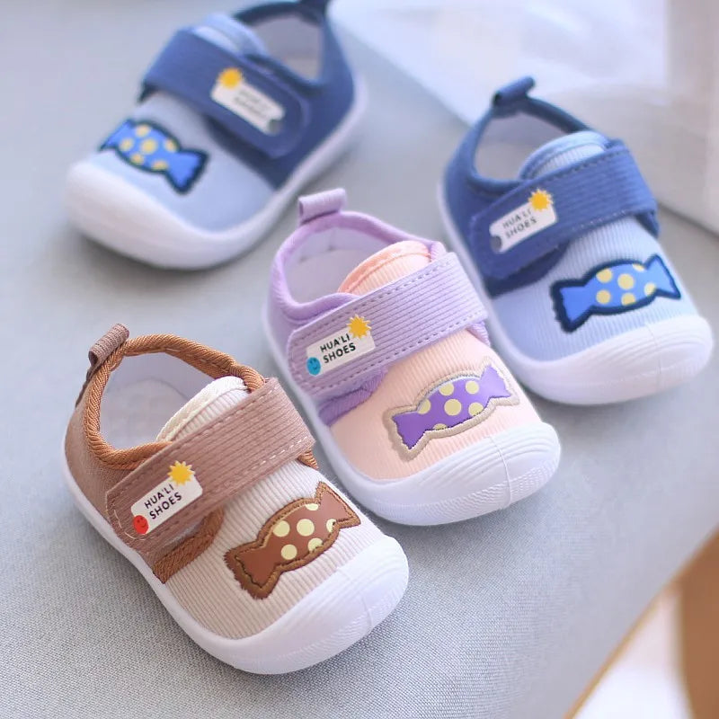 Infant Cartoon Soft-Sole Sneakers – Non-Slip Toddler Casual Shoes