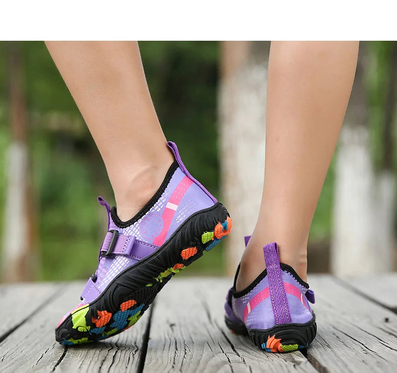 Kids’ Fashion Sneakers – Breathable, Non-Slip Casual Shoes