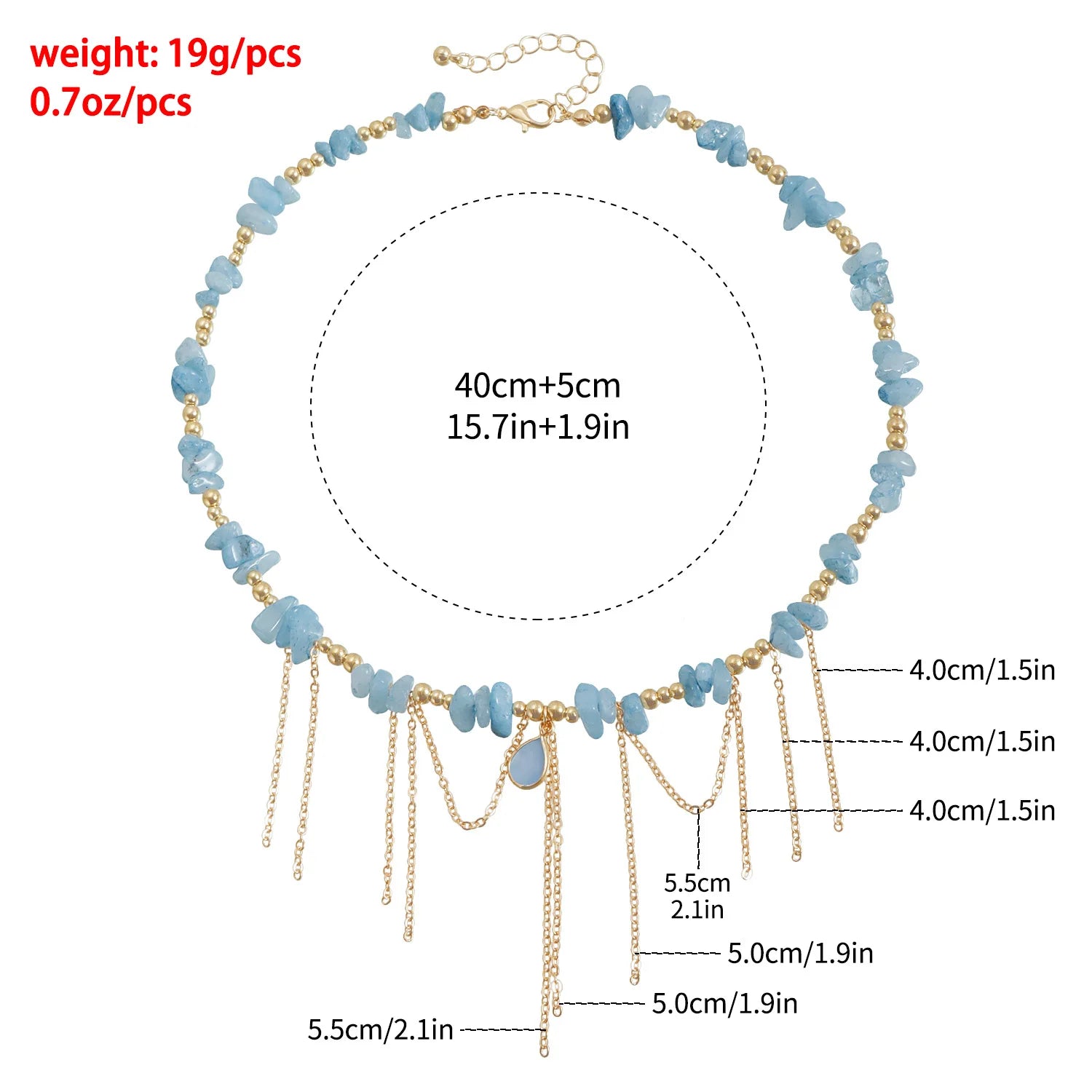 Luxury Water Drop Tassel