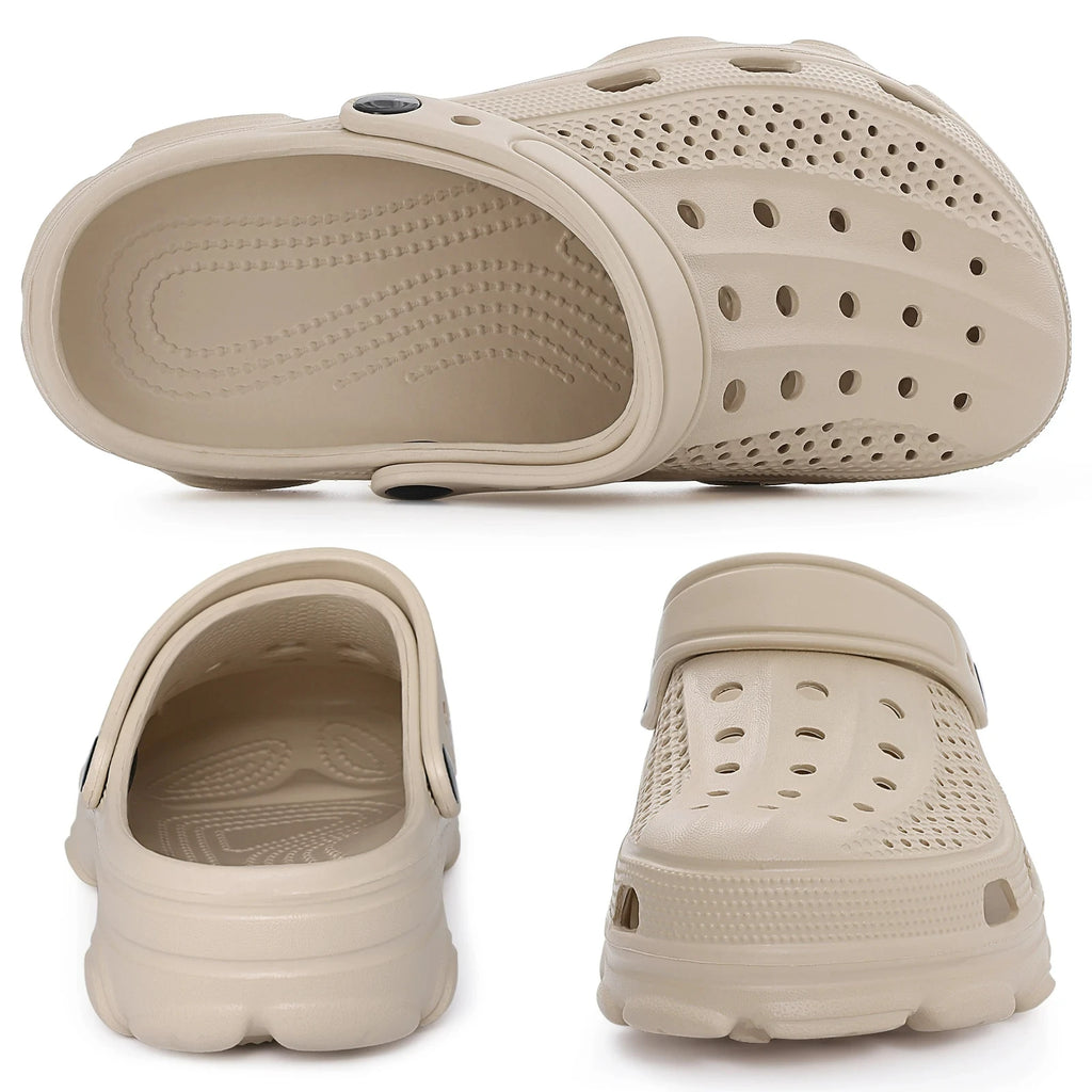Crestar Women’s Clogs – Breathable Non-Slip Garden & Beach Sandals