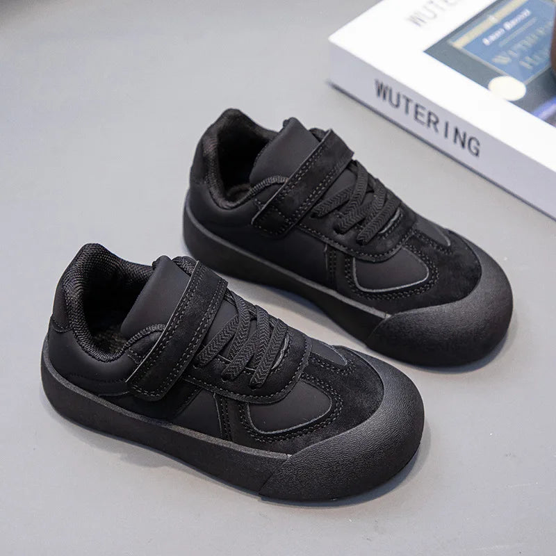 Kids’ Fashion Sneakers – Velcro Casual Sports Shoes