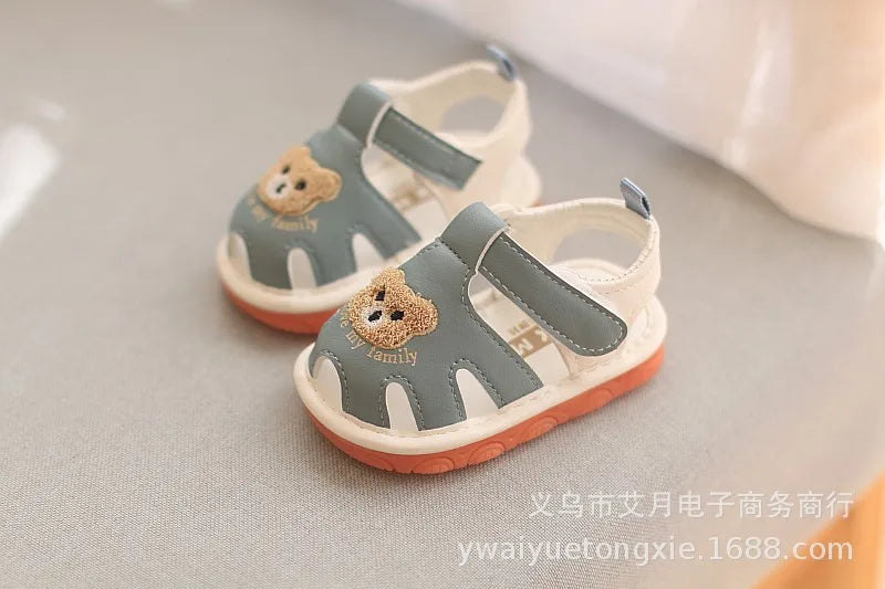 Baby Toddler Cartoon Sandals (0–2 Years)