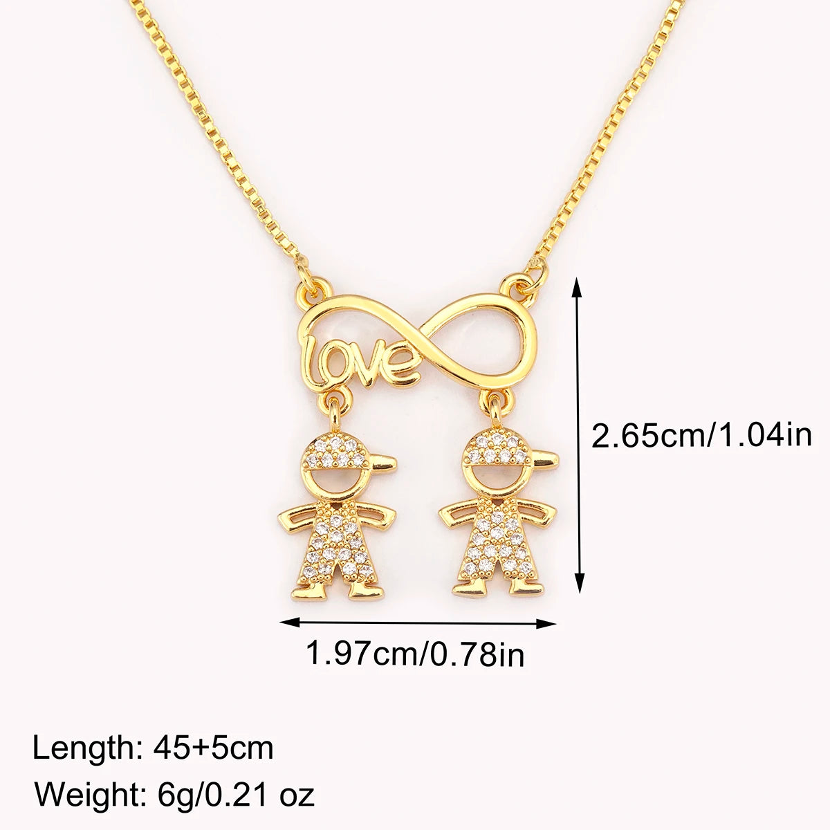 Love Letter Charm Necklace