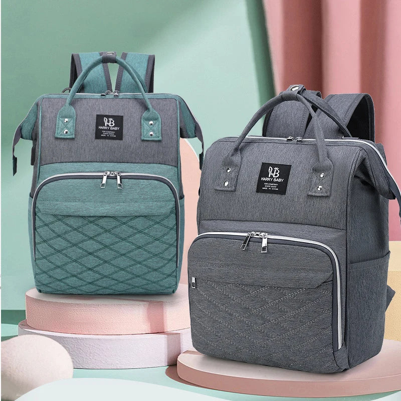 Maternity Diaper Backpack with USB Charging Port