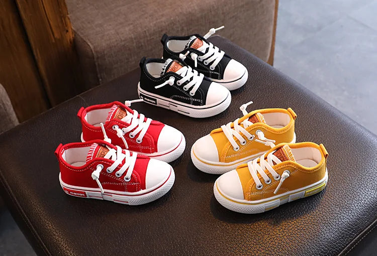 Kids’ Canvas Shoes – Breathable Casual Sneakers