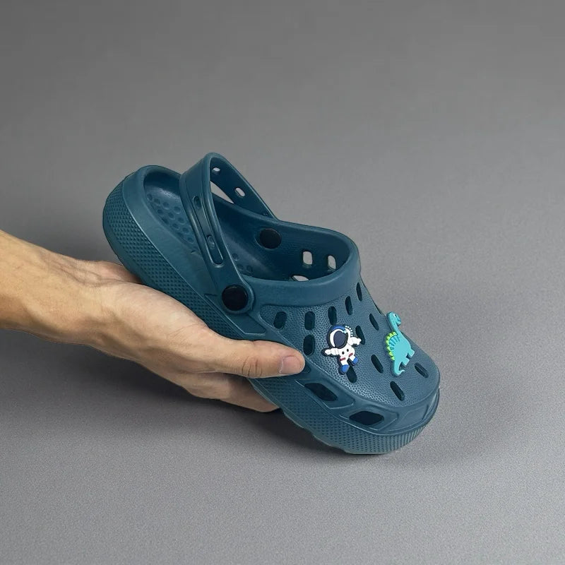 Kids Dinosaur Clogs – Lightweight Breathable Water Shoes