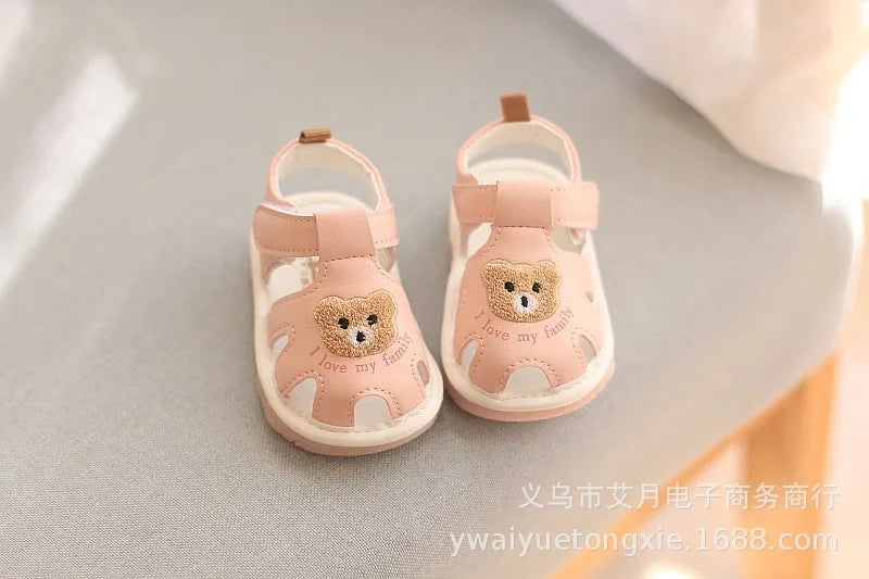 Baby Toddler Cartoon Sandals (0–2 Years)