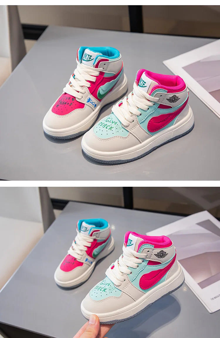 Kids Four-Season Sneakers – Boys & Girls Casual Sports Shoes