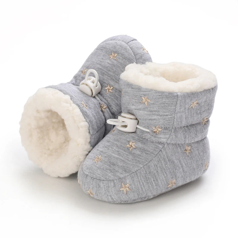 Winter Newborn Baby Cotton Booties