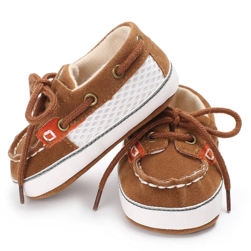 Baby Canvas Shoes – Soft Sole Casual Walking Sneakers