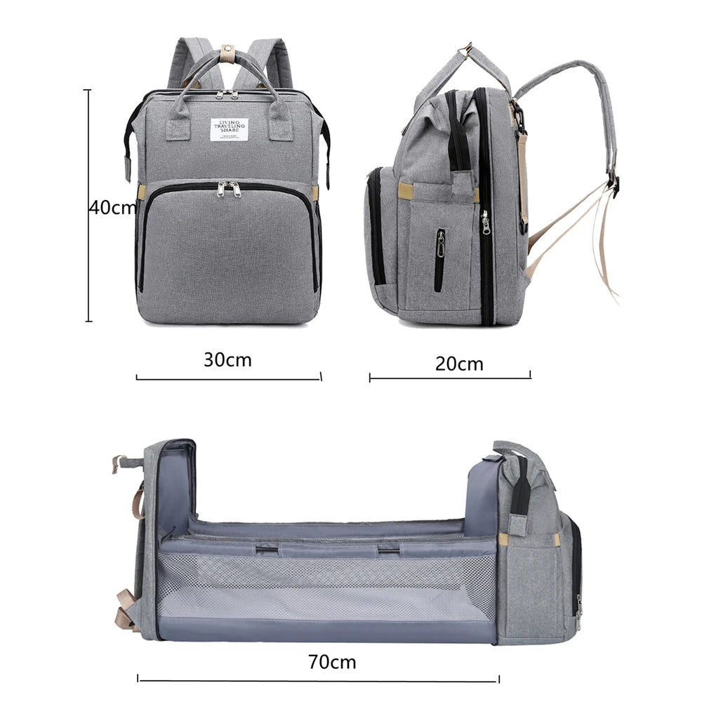 Mommy Bag – Foldable Bed & Changing Station