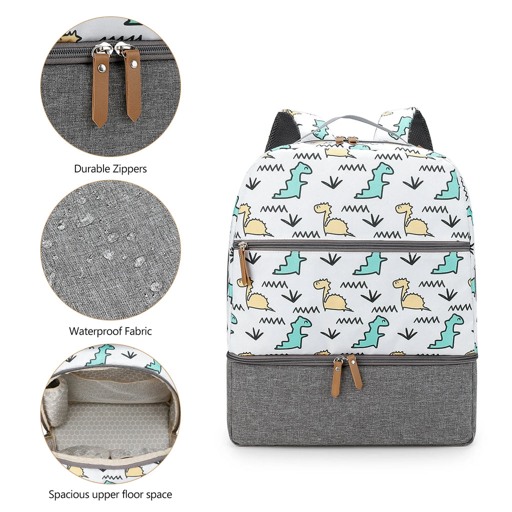 Medium Size Breast Pump Bag – Double Layer Cooler Bag for Outdoor & Working Moms