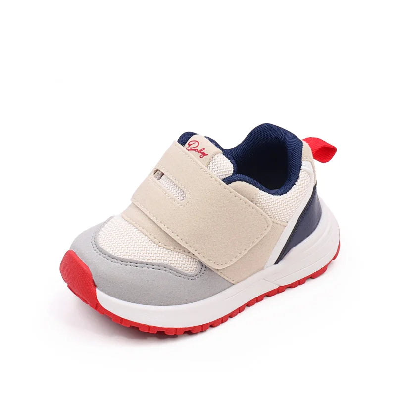 Kids  Prewalker Sneakers – Rubber Sole Anti-Slip Casual Shoes