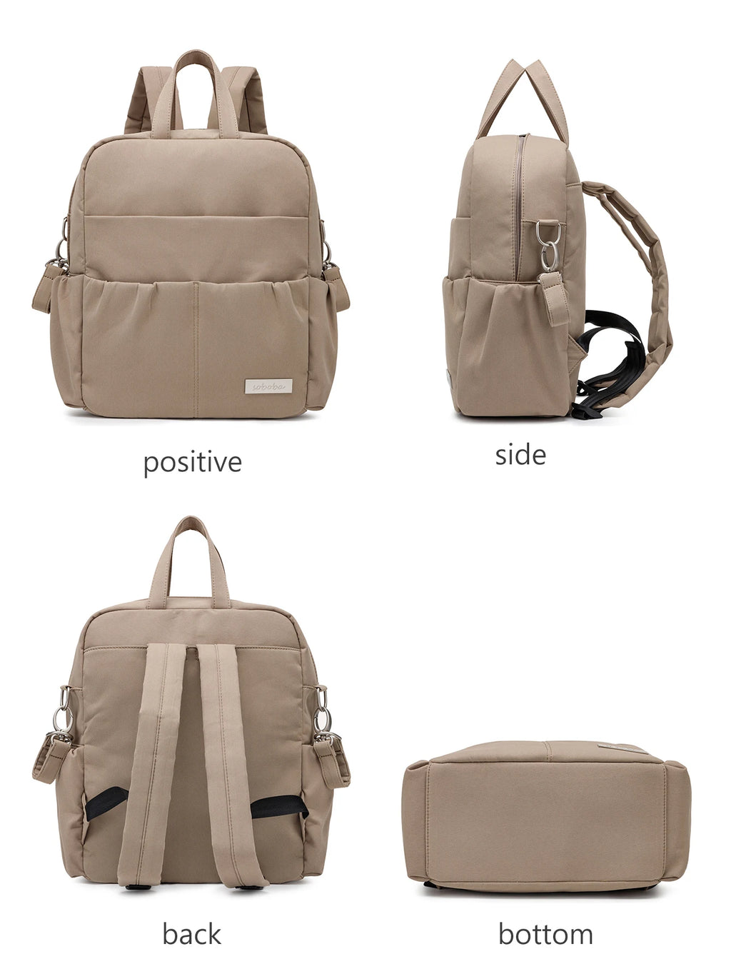 Soboba Waterproof Diaper Backpack – Large Capacity, Multi-Functional Mommy Bag for Travel & Outings