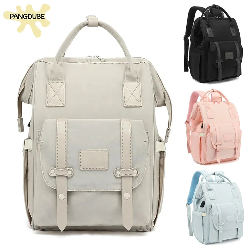 Maternity Diaper Backpack for Travel – Waterproof with Stroller Hooks
