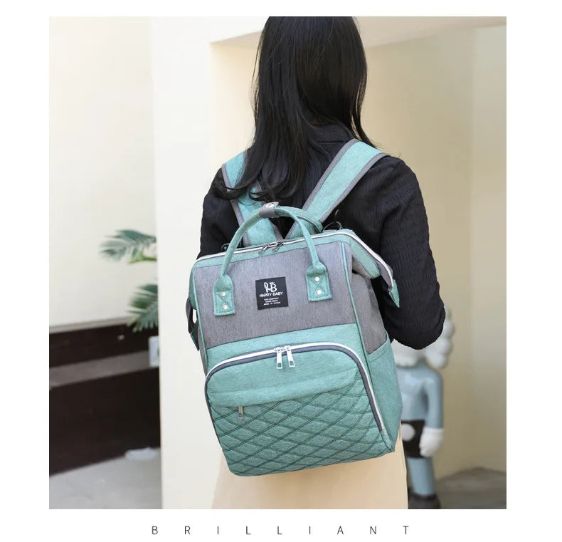 Maternity Diaper Backpack with USB Charging Port