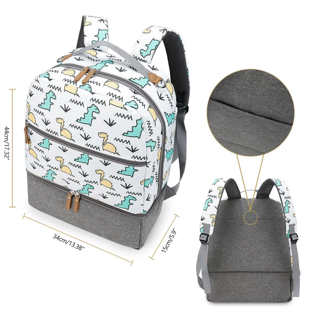 Medium Size Breast Pump Bag – Double Layer Cooler Bag for Outdoor & Working Moms