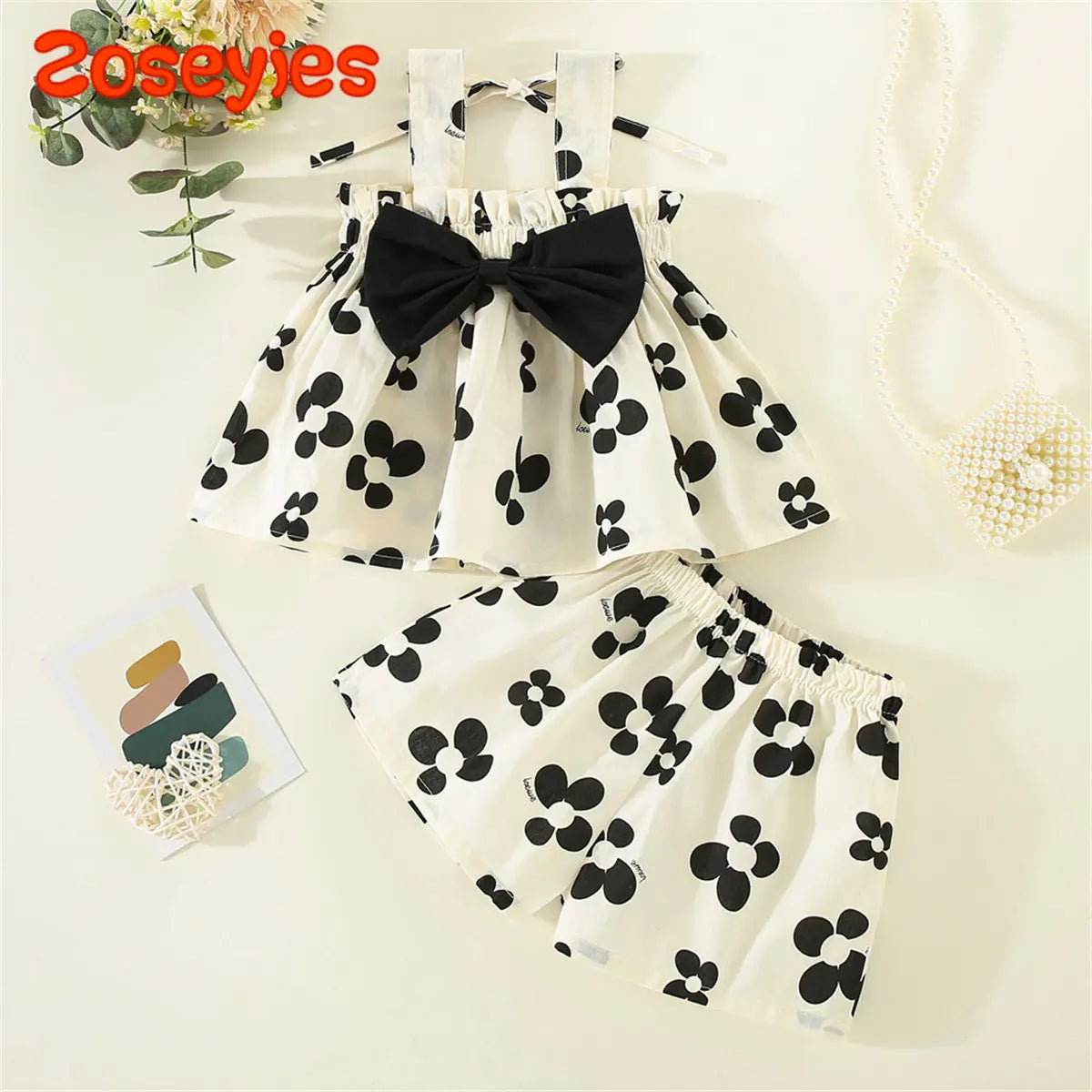 Baby Girl Summer 2-Piece Set (0-3Y)