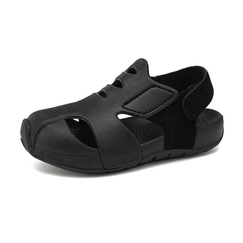 Kids’ Summer Sandals – Candy Color, Breathable Mesh Shoes