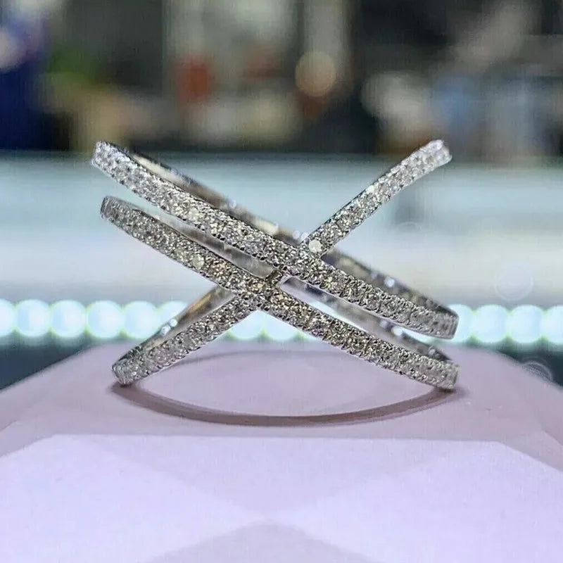 Caoshi Stylish With Zirconia Ring