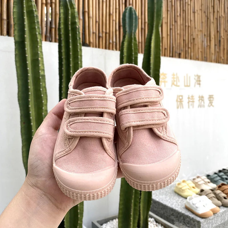 Toddler Kids Retro Canvas Sneakers