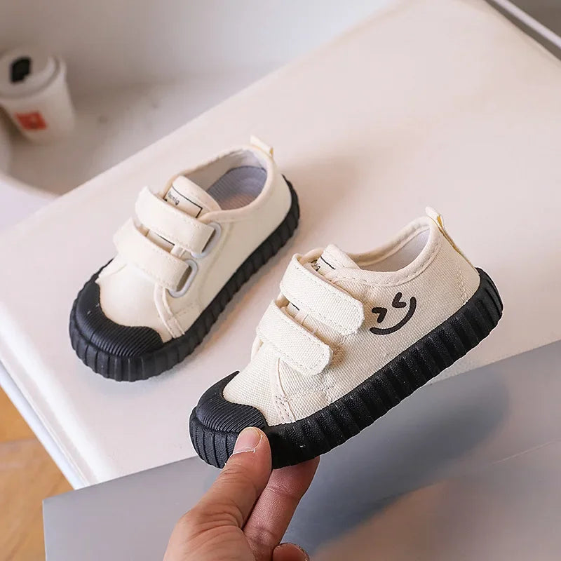 Kids’ Korean Canvas Shoes – Comfortable Casual Sneakers