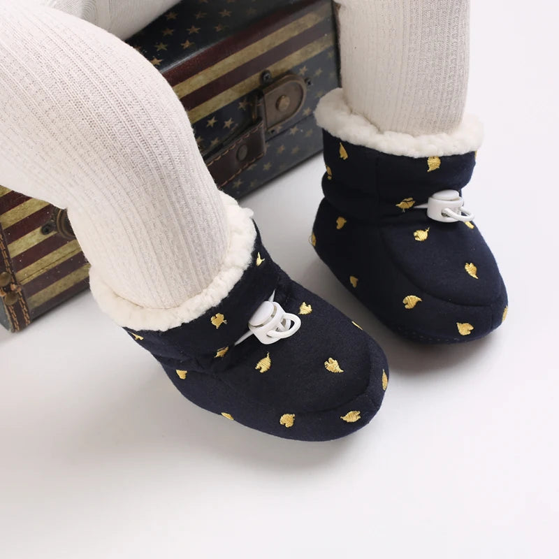 Winter Newborn Baby Cotton Booties