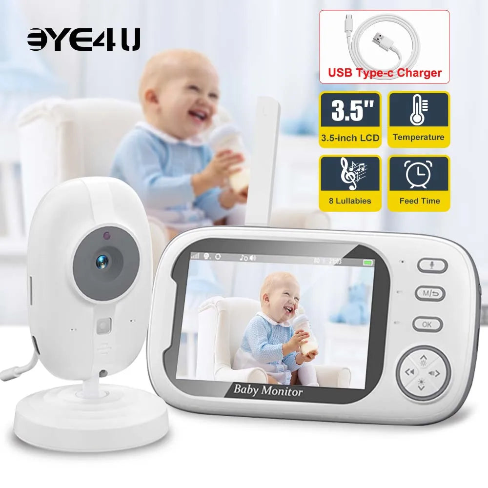 Baby Monitor Camera – 2.4G, Temperature & Talk