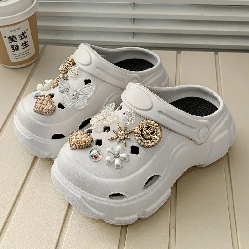 Kids Summer Princess Slippers – EVA Non-Slip Beach Shoes