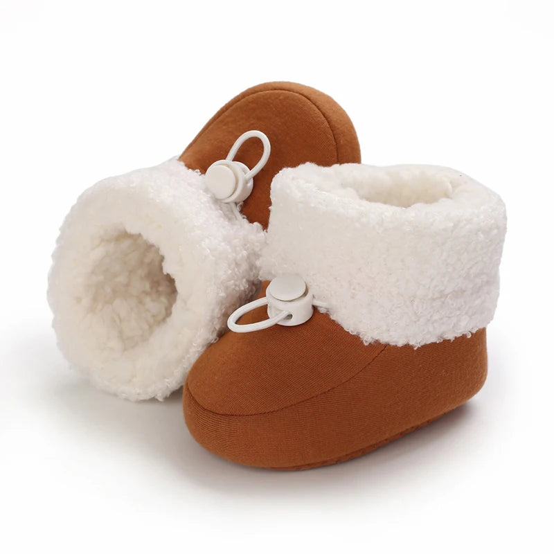 Winter Newborn Baby Cotton Booties