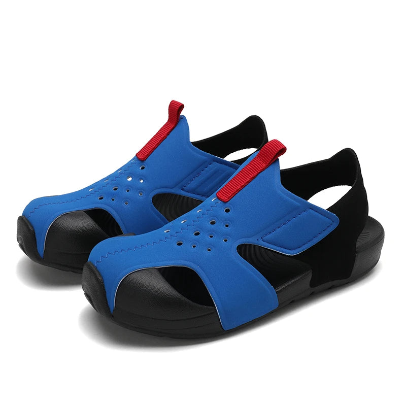 Kids Summer Candy Sandals – Breathable Mesh Sport Shoes