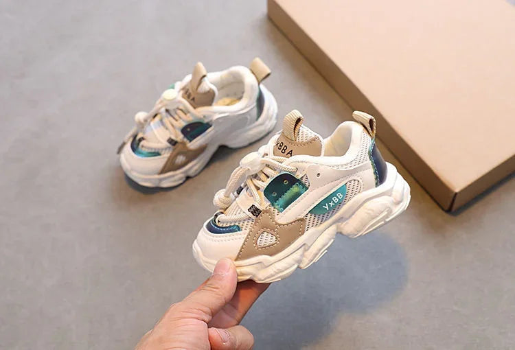 Baby & Toddler Sneakers – Breathable Non-Slip Casual Sport Shoes