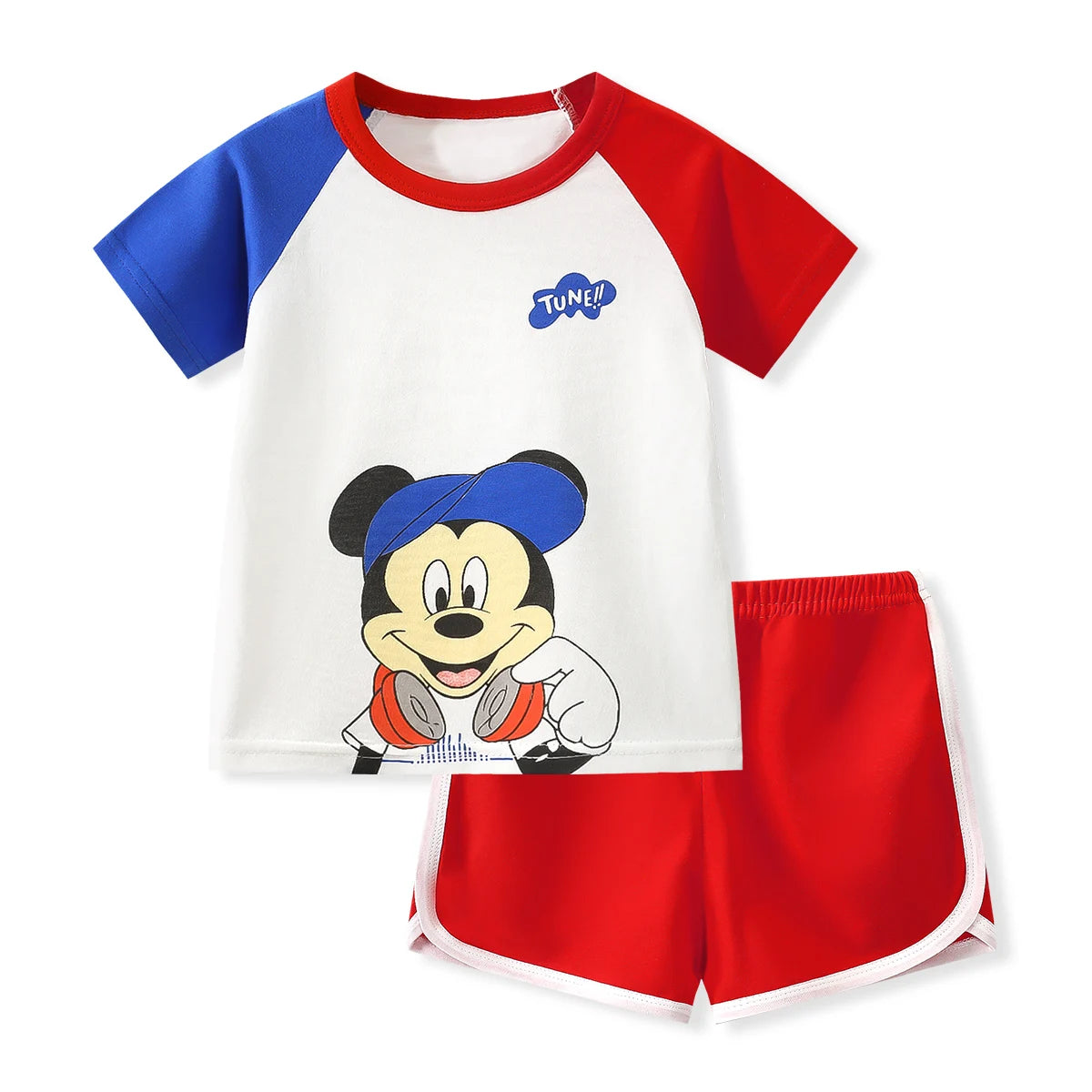 Mickey Short Sleeve Suit For Baby 1-4 years old